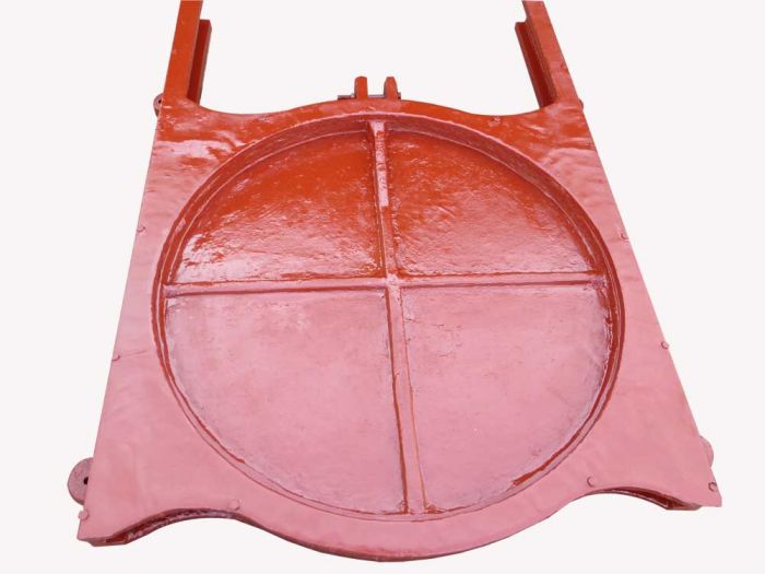 DN1200mm鑄鐵鑲銅圓閘門 DN1200mm鑄鐵鑲銅圓閘門